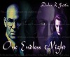 One Endless Night cover.  Mitch Pileggi as Walter Skinner, Gillian Anderson as Dana Scully.