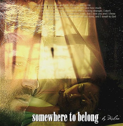 Somewhere to Belong cover art by Deslea.